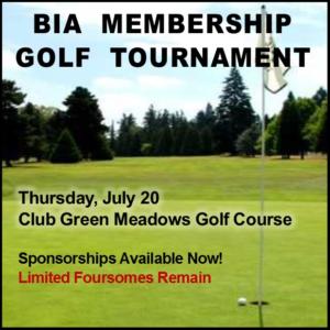 BIA Membership Golf Tournament