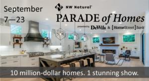 NW Natural Parade of Homes takes place Sept. 7-23