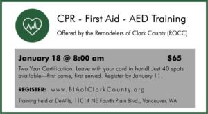 CPR - First Aid - AED